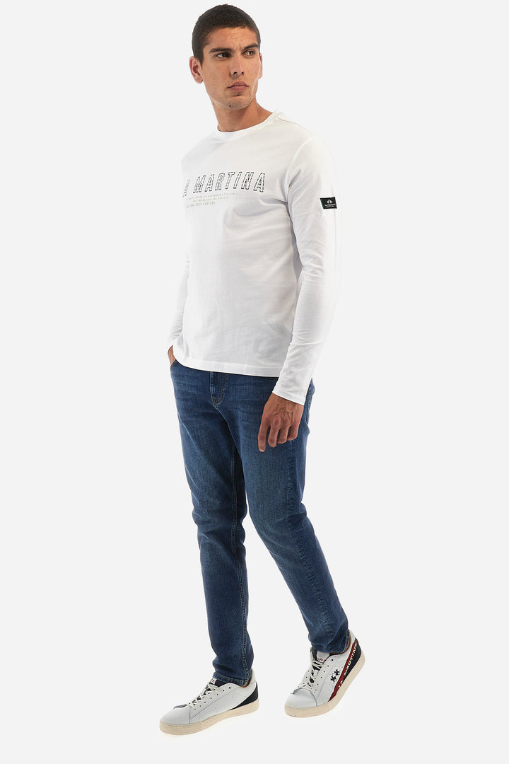 La Martina T-Shirt L/S Jersey  /Majica WMR300JS206