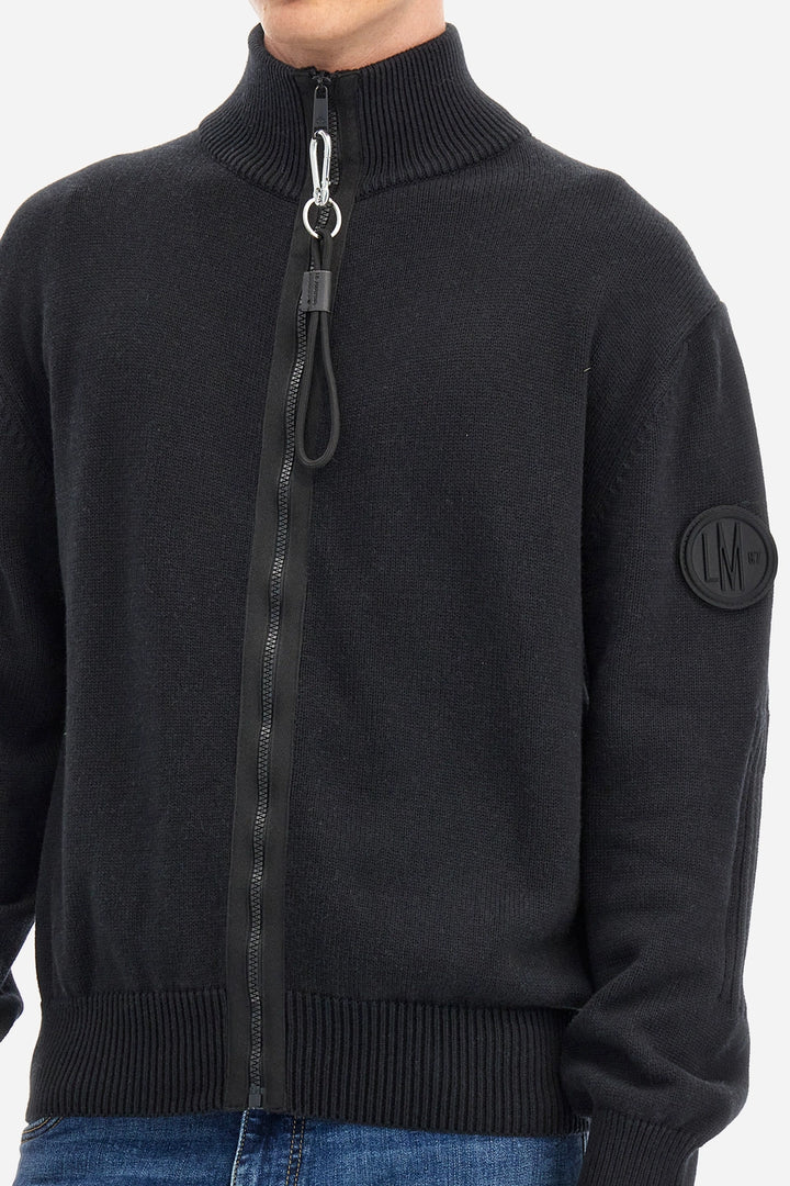 La Martina Full Zip Sweater Cotton Woll/Pulover WMS006YC024