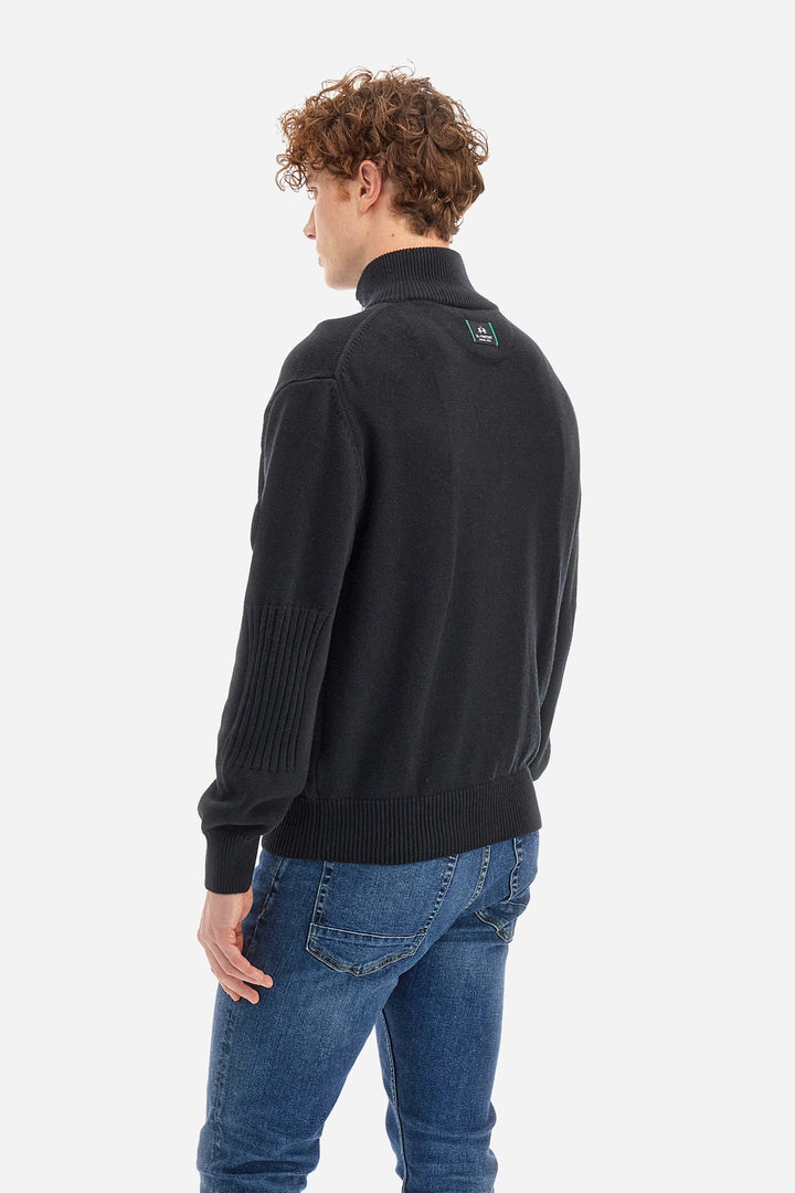 La Martina Full Zip Sweater Cotton Woll/Pulover WMS006YC024