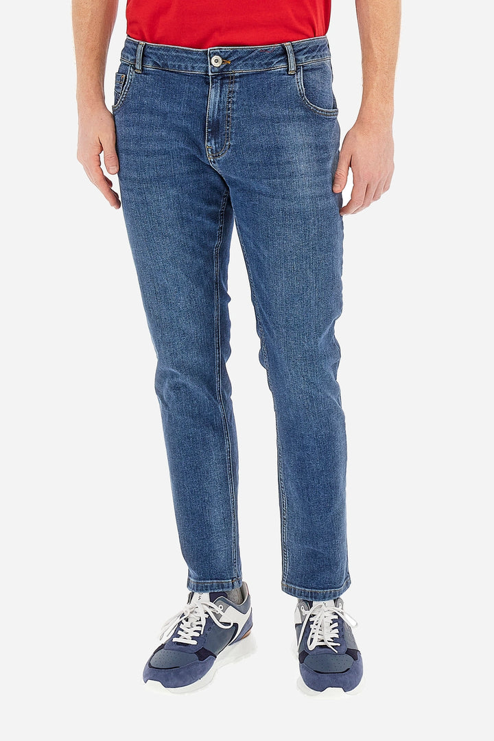 La Martina 5 Pkts Denim Stretch Pants/Traperice WMT008DM086