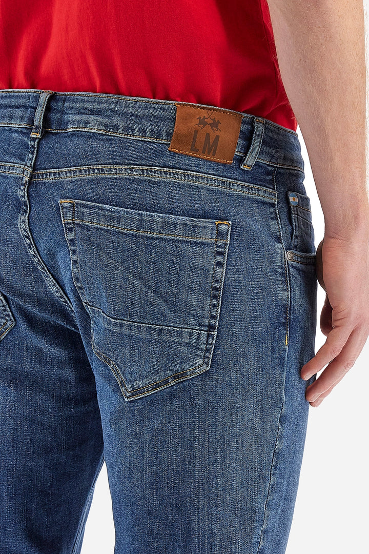 La Martina 5 Pkts Denim Stretch Pants/Traperice WMT008DM086