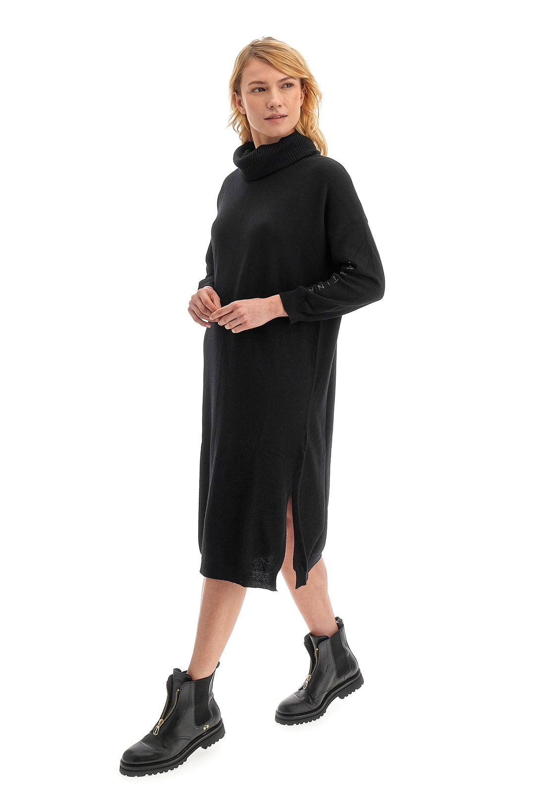 La Martina  Dress L/S Blended Wool  /Haljina WWD001