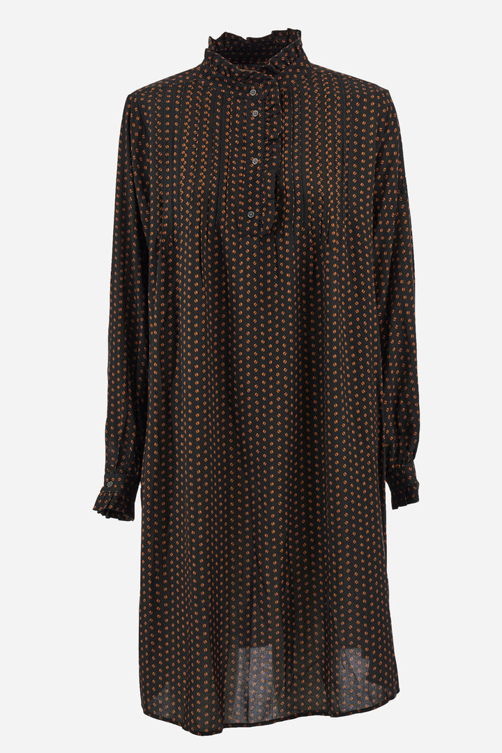 La Martina  Dress L/S Printed Poplin/Haljina WWD004