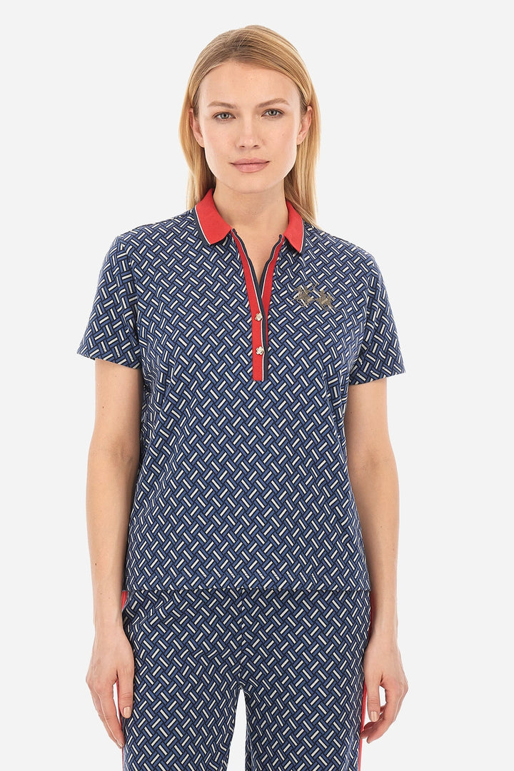 La Martina Polo S/S Jacquard Interl/Polo Majica WWP002FP555