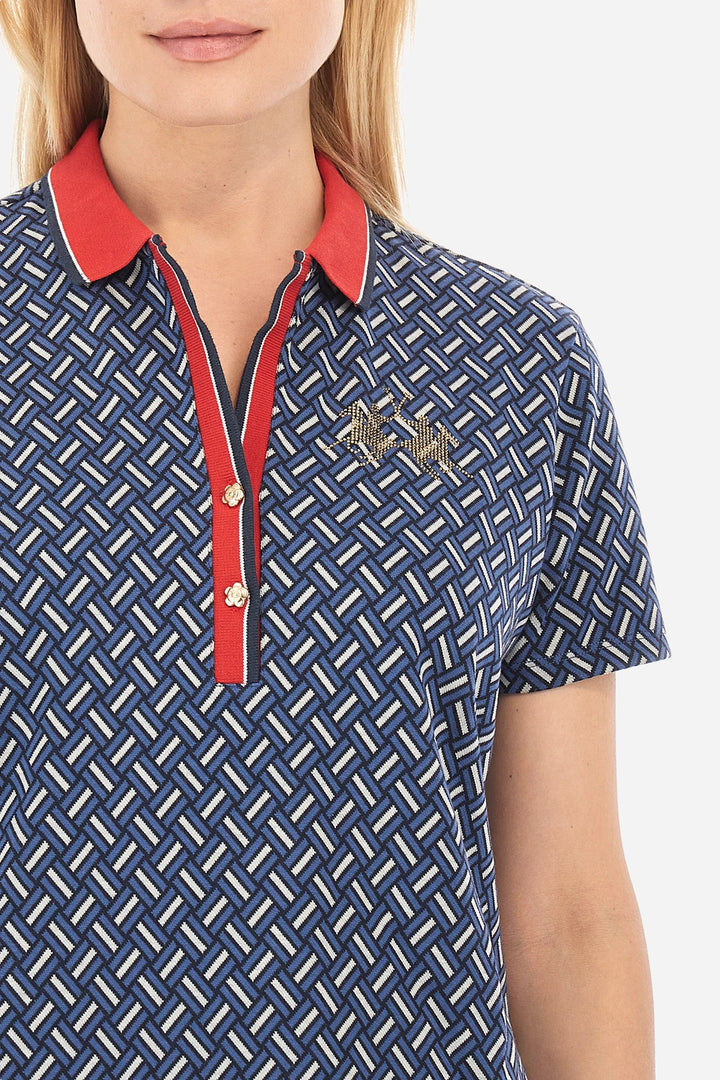 La Martina Polo S/S Jacquard Interl/Polo Majica WWP002FP555