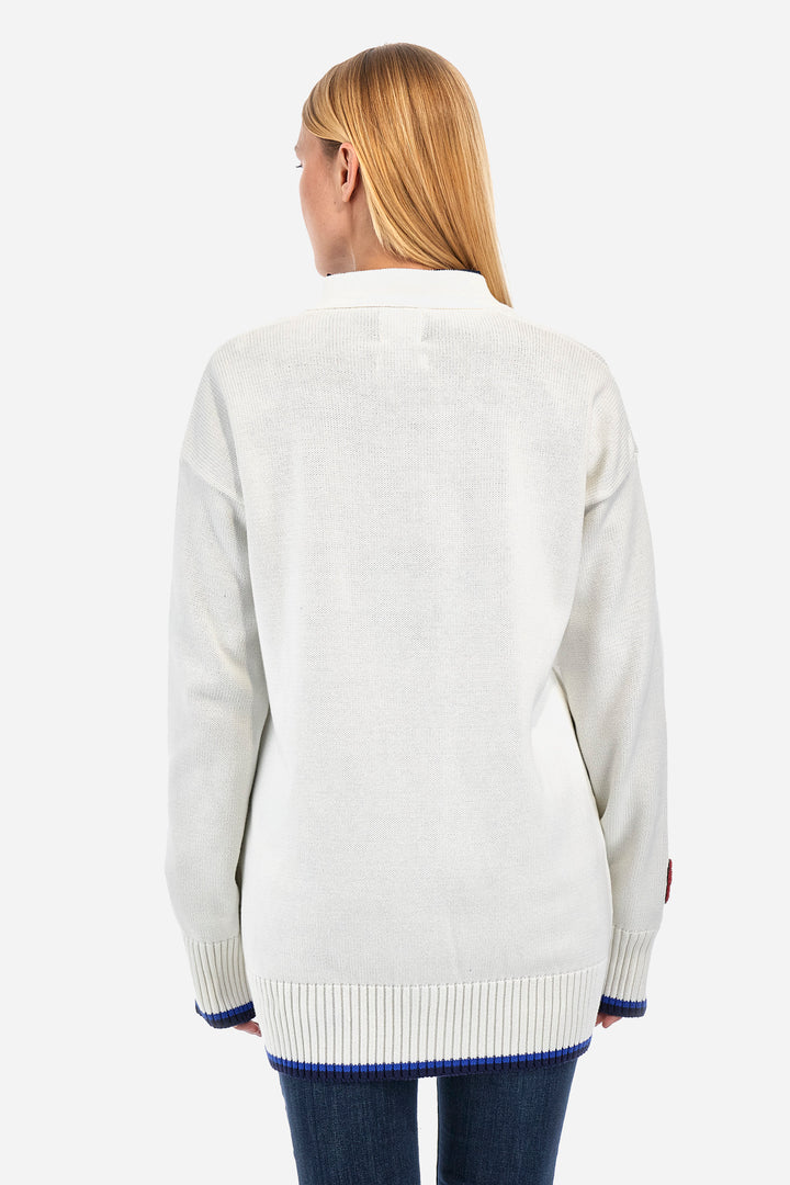 La Martina Cardigan Cotton Wool  /Pulover WWS300YC024