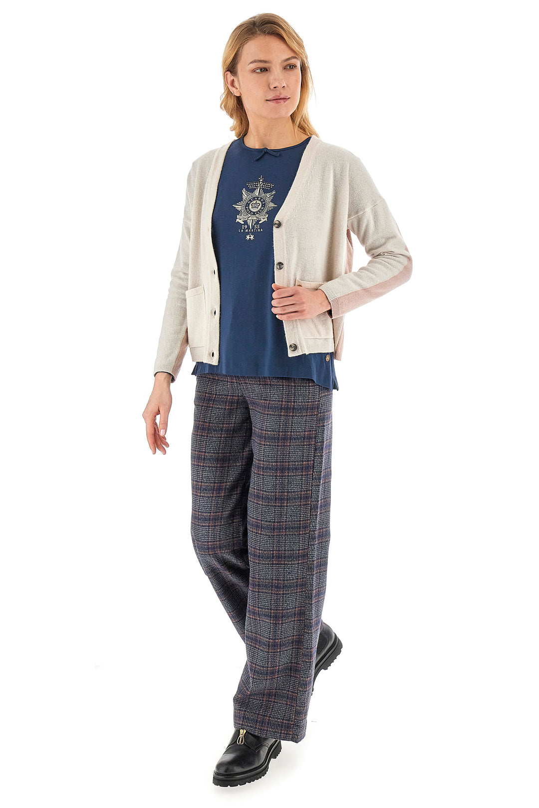 La Martina Trousers Fancy Tela /Hlače WWT009
