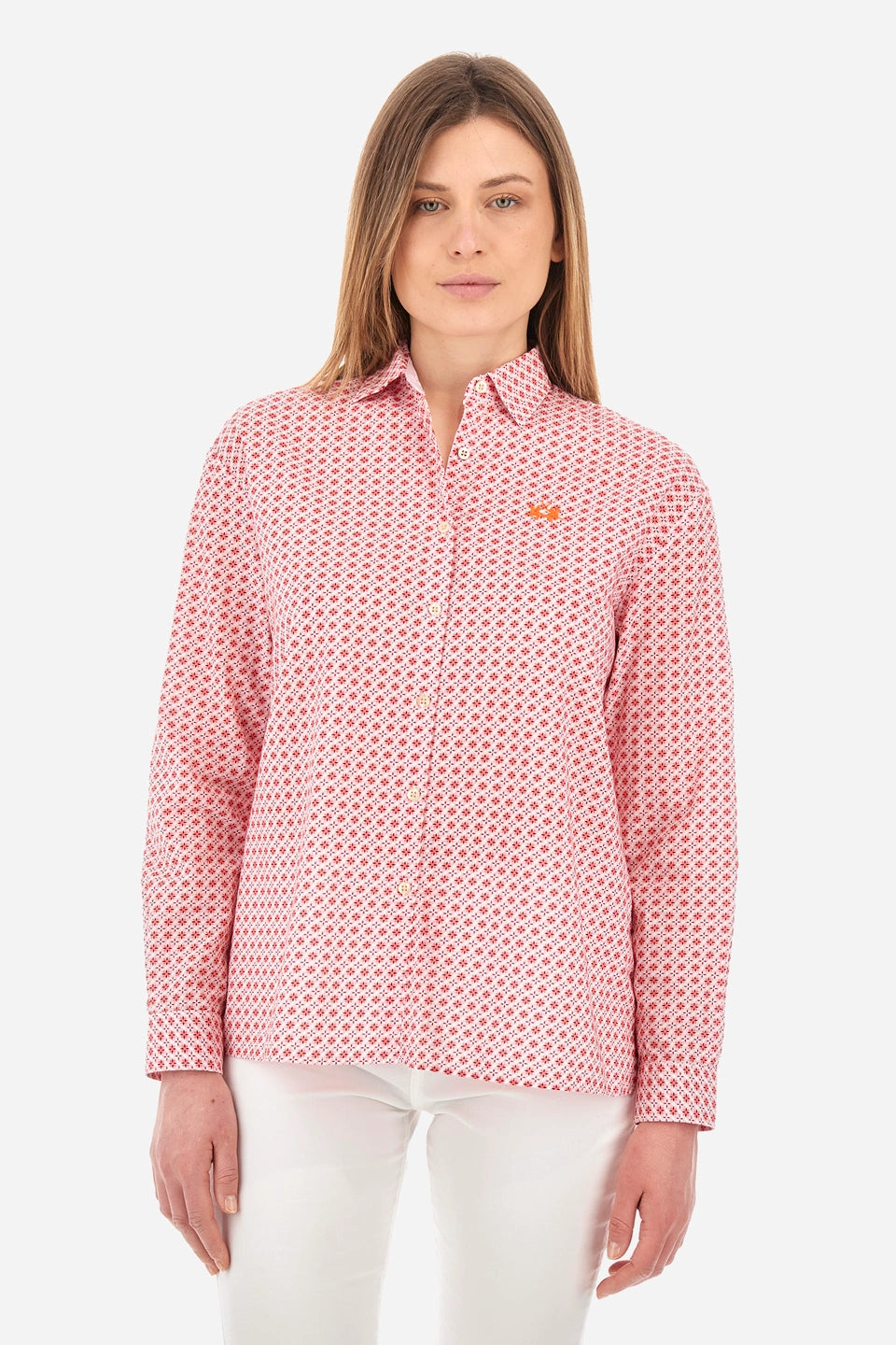 La Martina cotton shirt - Yarra/Košulja YWC004-PP674
