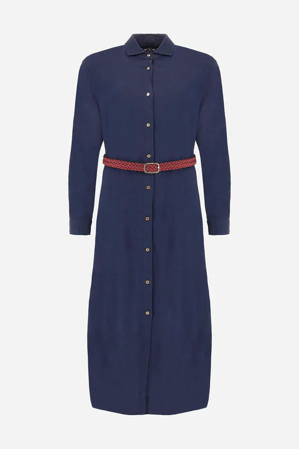 La Martina Dress L/S Viscose Linen /Haljina WAD001-TL336