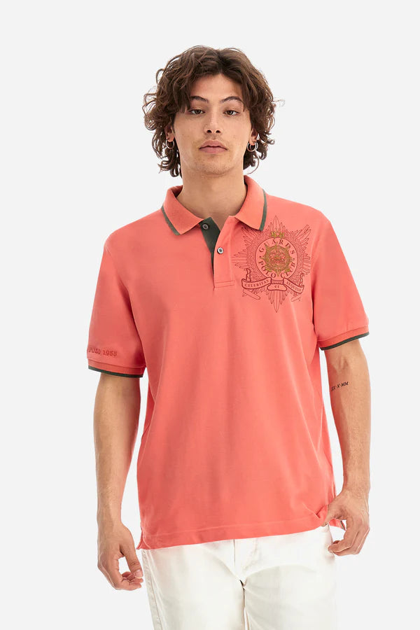 La Martina S/S Polo Piquet Stretch   /Polo majica MAPG31-PK001