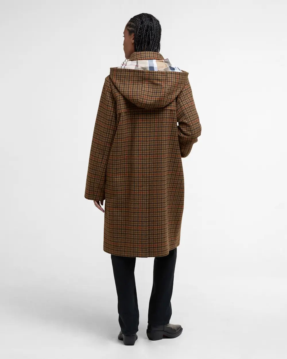 Barbour Melody Check Coat/Kaput LWO0250