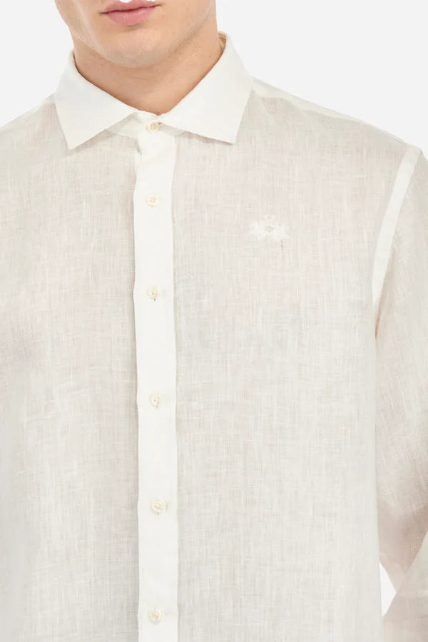 La Martina Shirt Linen /Košulja MAC007-TL144