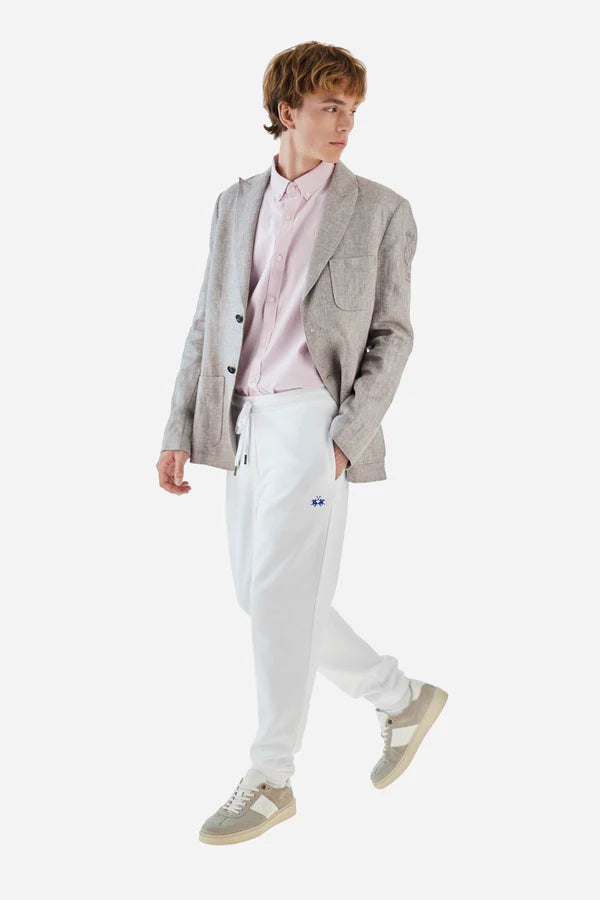La Martina Shirt Light Cotton Linen  /Košulja MAC006-TL141