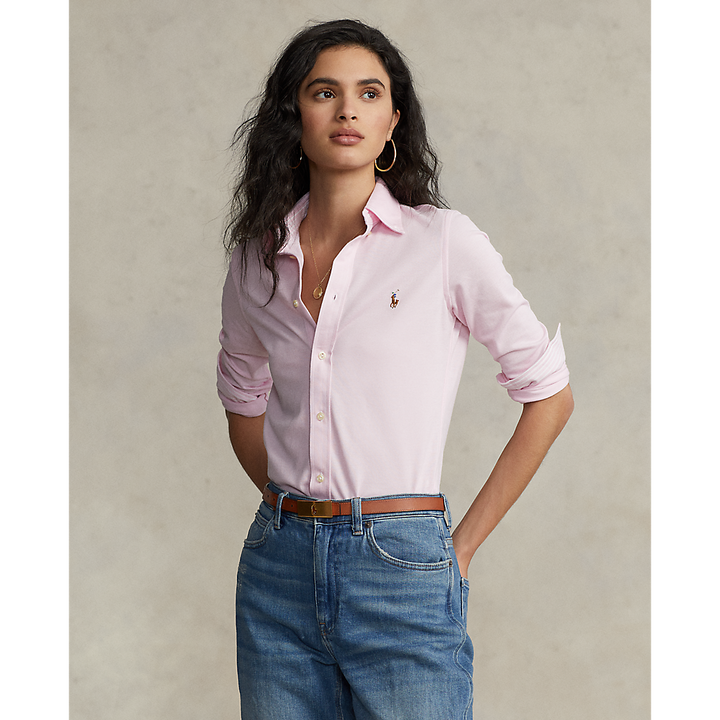 PRL Slim Fit Knit Cotton Oxford Shirt/Košulja 211664427002