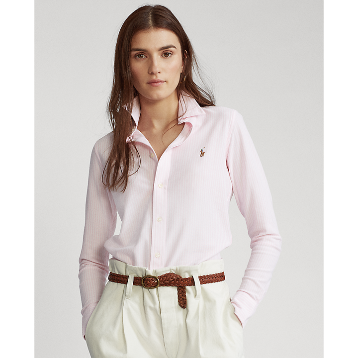 PRL Striped Knit Oxford Shirt/Košulja 211664416001