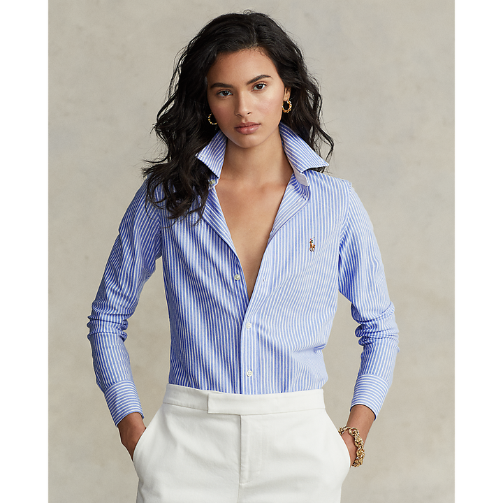 PRL Striped Knit Oxford Shirt/Košulja 211664416002
