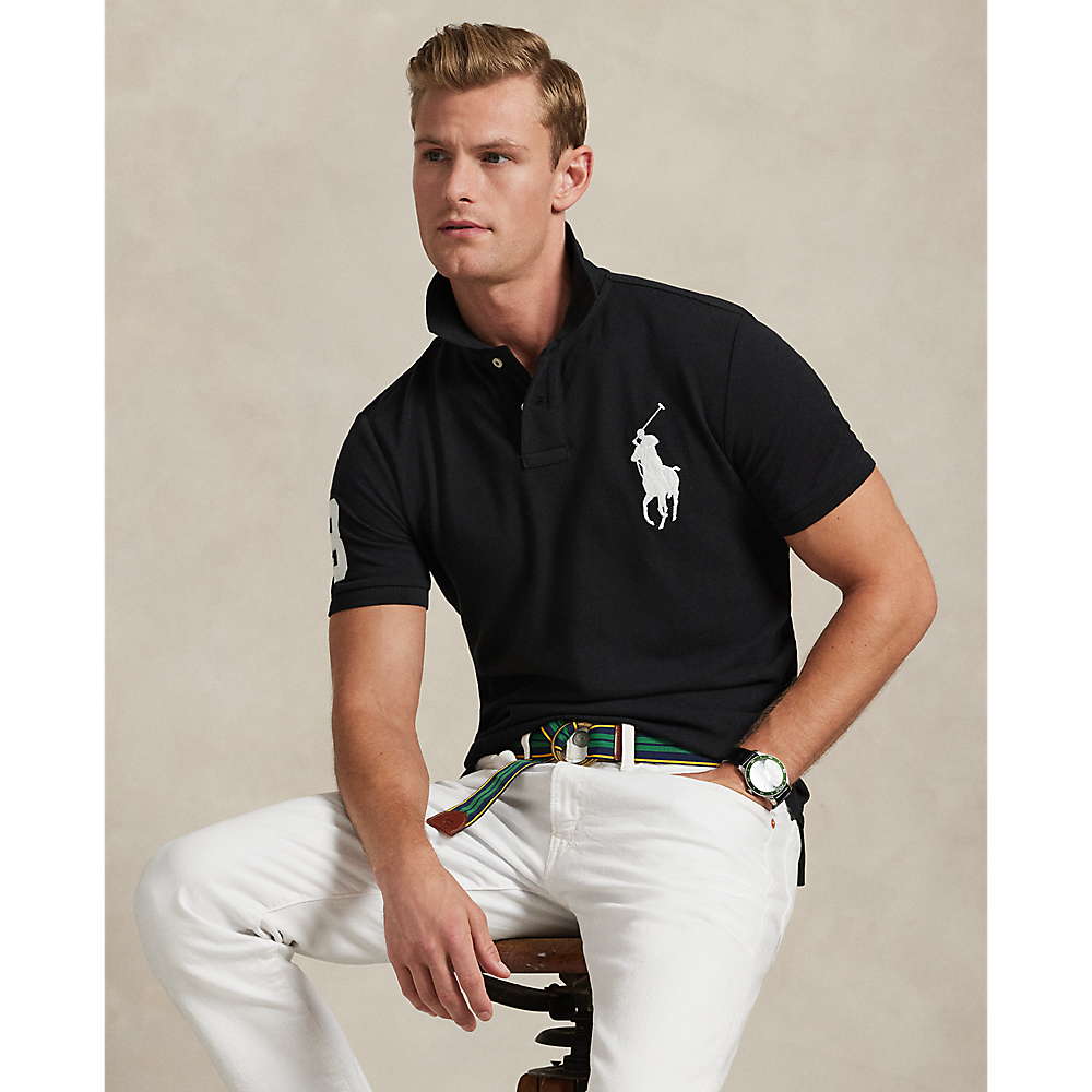 PRL Custom Slim Fit Mesh Polo/Polo majica 710688969001