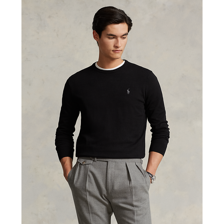 PRLSlim Fit Cotton Sweater/Pulover 710684957008