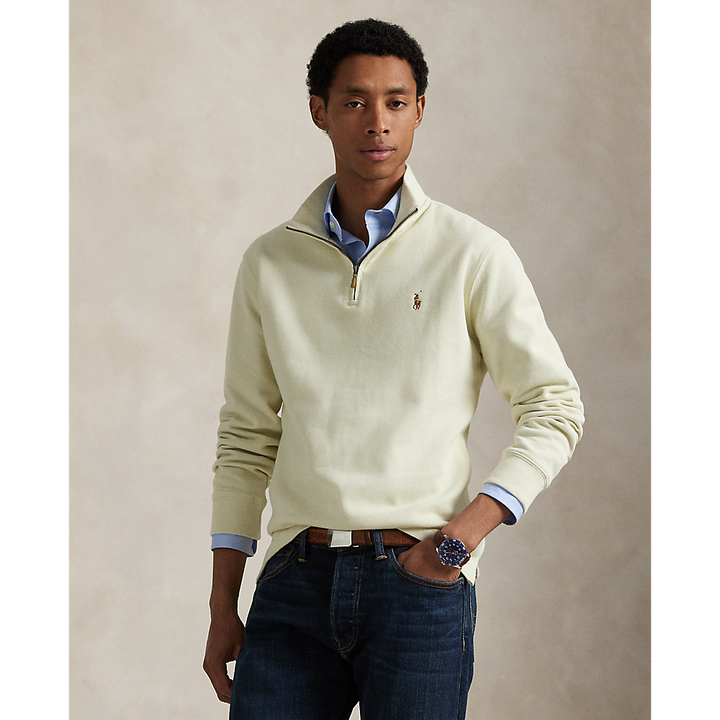 PRL Estate-Rib Quarter-Zip Pullover/Pulover 710671929015