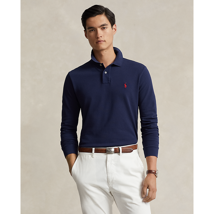 PRL Custom Slim Fit Mesh Polo Shirt/Polo majica 710680790046