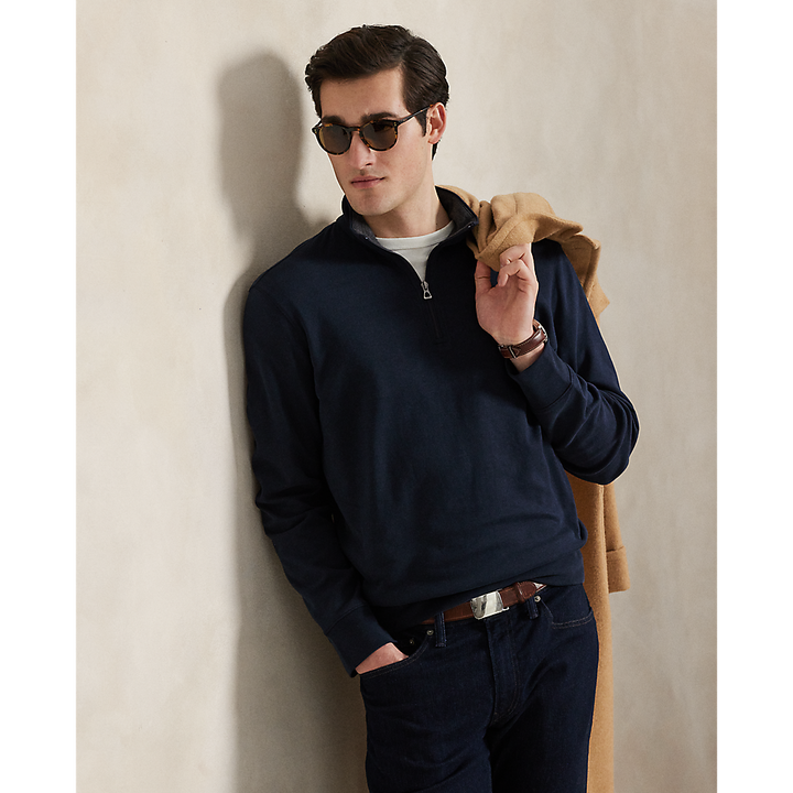 PRLLuxury Jersey Quarter-Zip Pullover/Pulover 710812963003