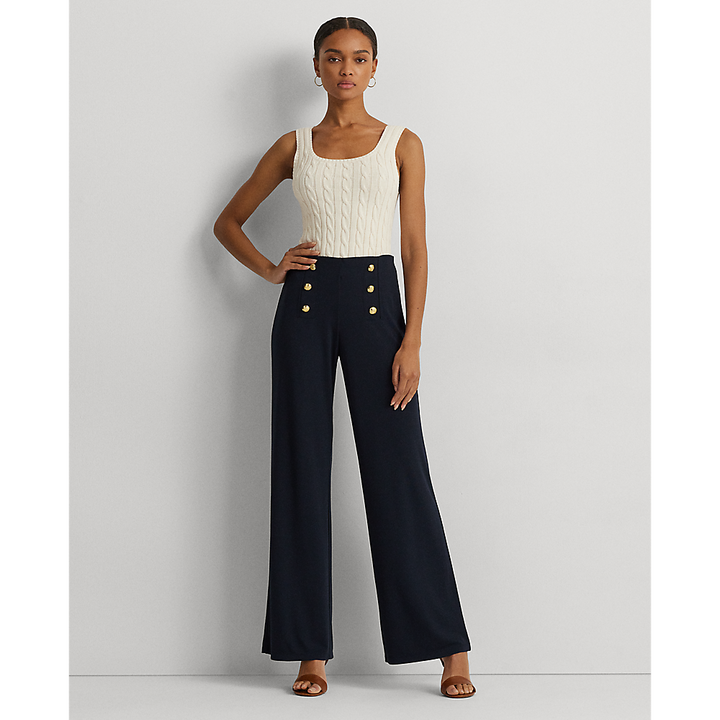 LRL Stretch Jersey Wide-Leg Trouser/Hlače 200807573003