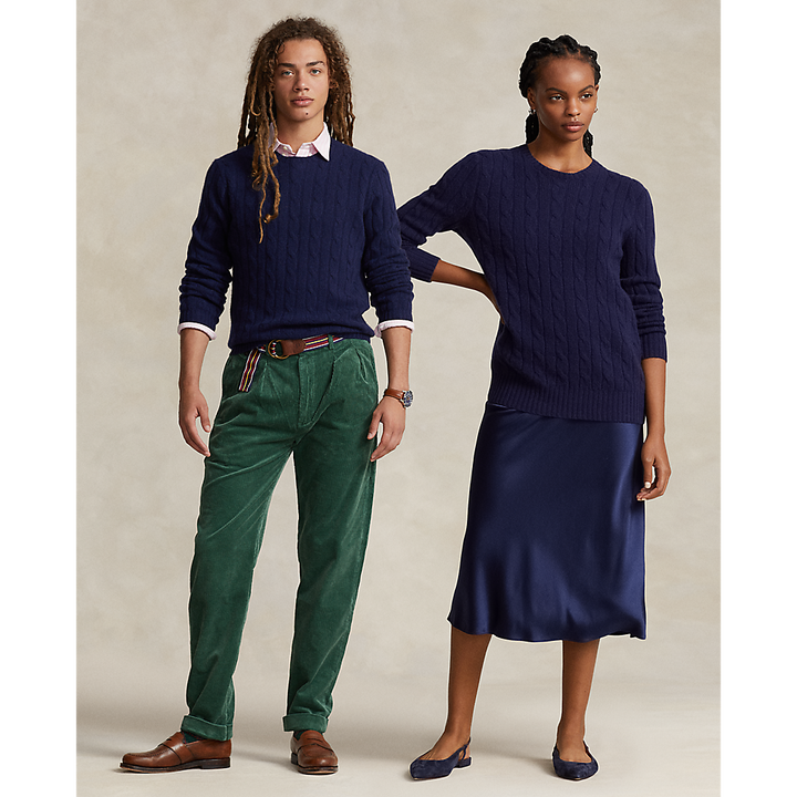 PRL The Iconic Cable-Knit Cashmere Jumper/Pulover 710876728008