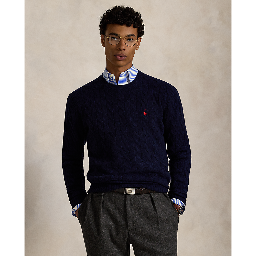 PRLCable-Knit Wool-Cashmere Jumper/Pulover 710876762002