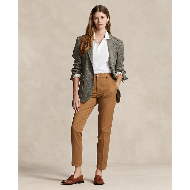 PRL Cropped Slim Fit Twill Chino Trouser/Hlače 211890343004