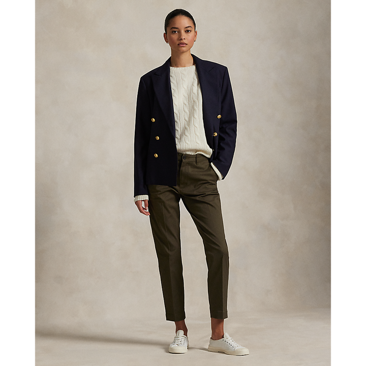 PRL Cropped Slim Fit Twill Chino Trouser/Hlače 211890343001