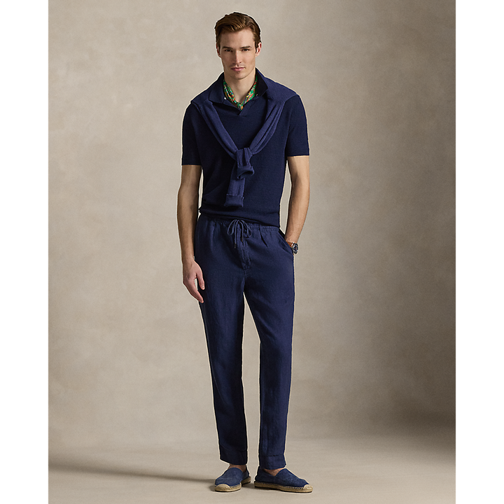 PRL Lateef Slim Tapered Fit Linen Trouser/Hlače 710940611001