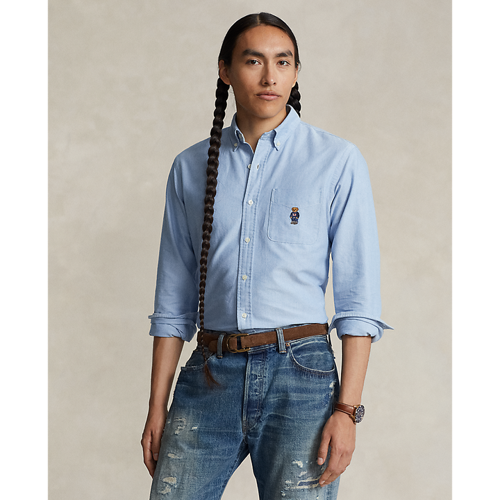 PRL Custom Fit Polo Bear Oxford Shirt/Košulja 710928917001