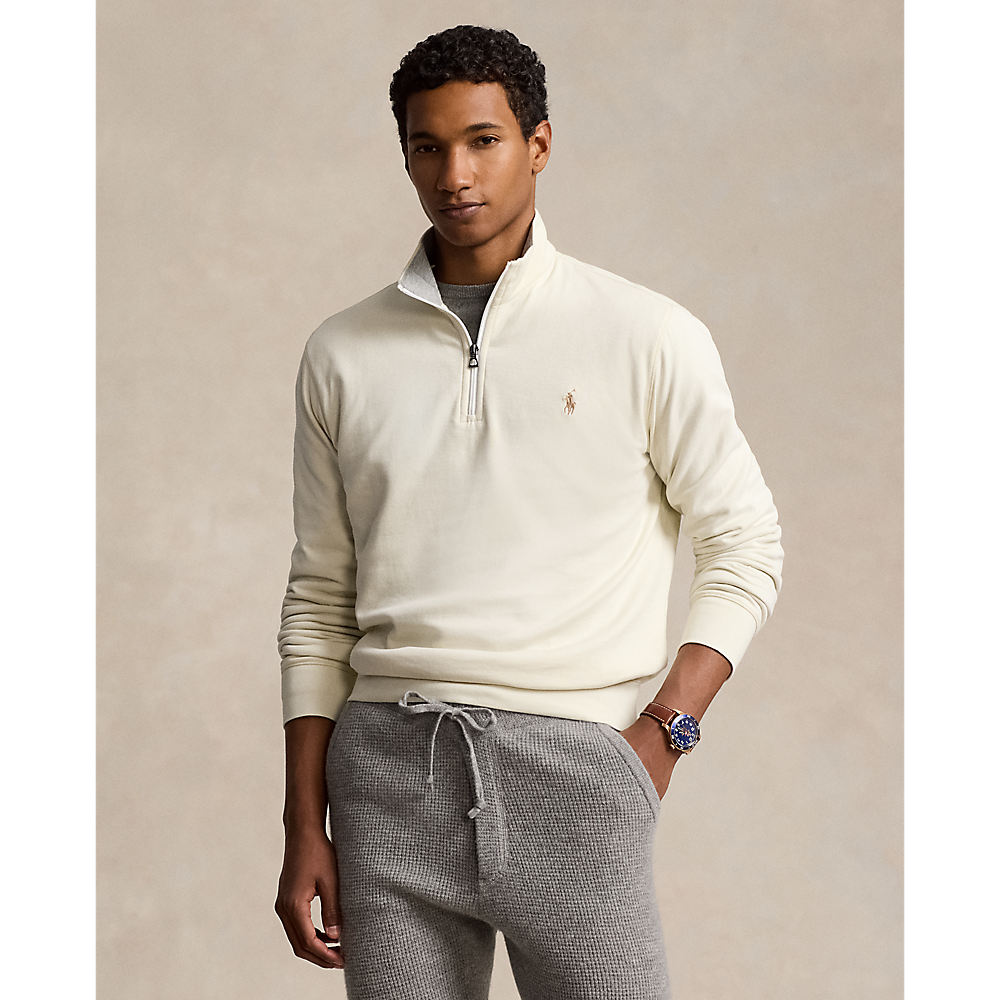 PRL Luxury Jersey Quarter-Zip Pullover/Pulover 710812963057