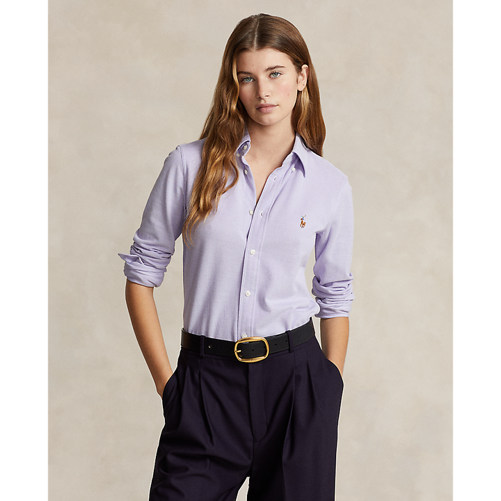 PRL Slim Fit Knit Cotton Oxford Shirt/Košulja 211924258001