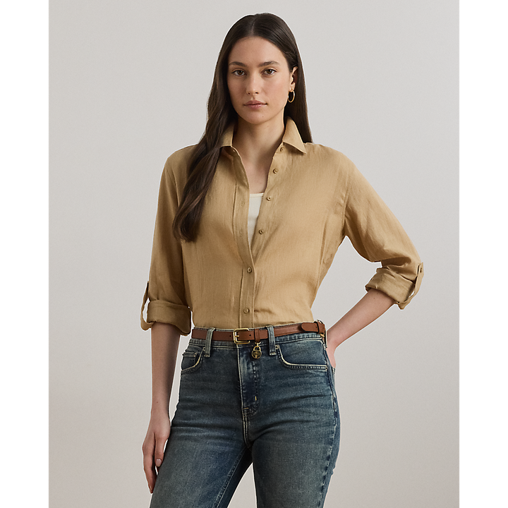 LRL Relaxed Fit Linen Shirt/Košulja 200782777060