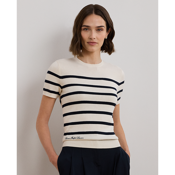 LRL Striped Short-Sleeve Jumper/Pulover 200961688002
