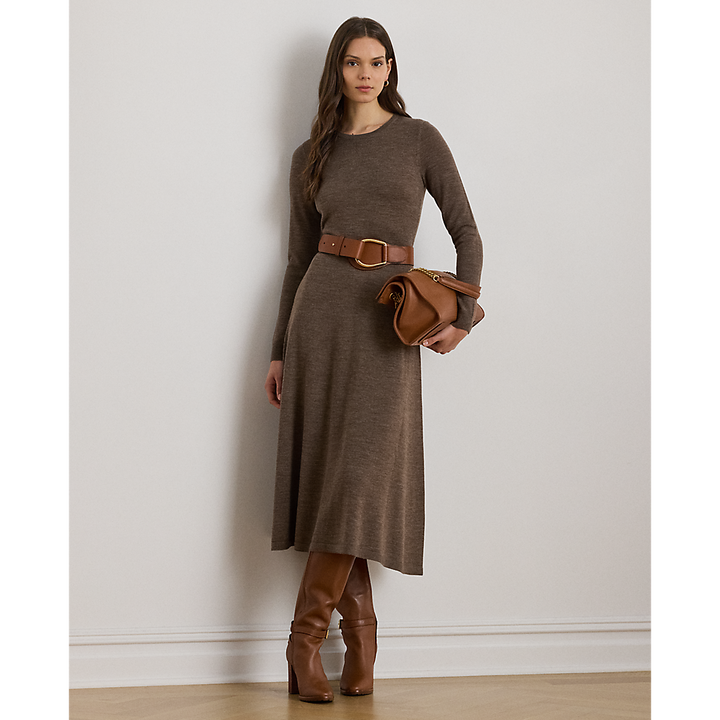 LRL Wool Crewneck Jumper Dress/Haljina 200979711002