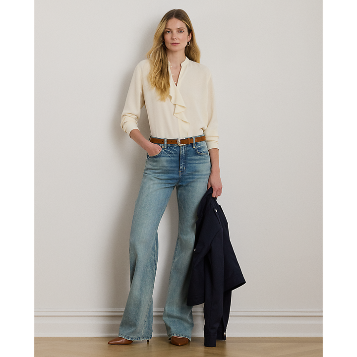 LRL High-Rise Wide-Leg Jean/Traperice 200979968001