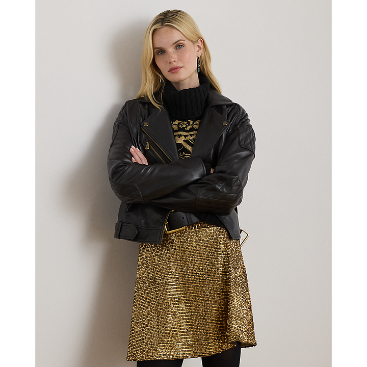LRL Lambskin Moto Jacket/Jakna 200P01414001