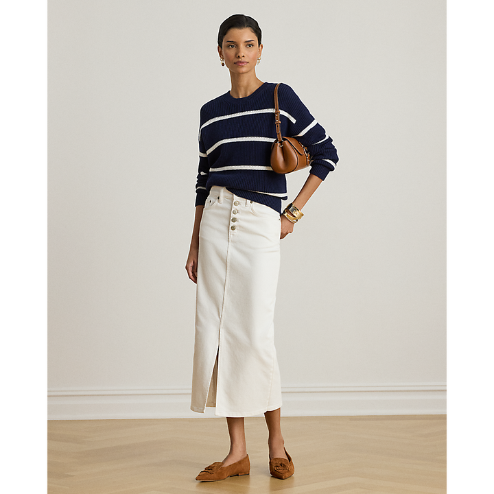 LRL Denim Midi Skirt/Suknja 200P08044001