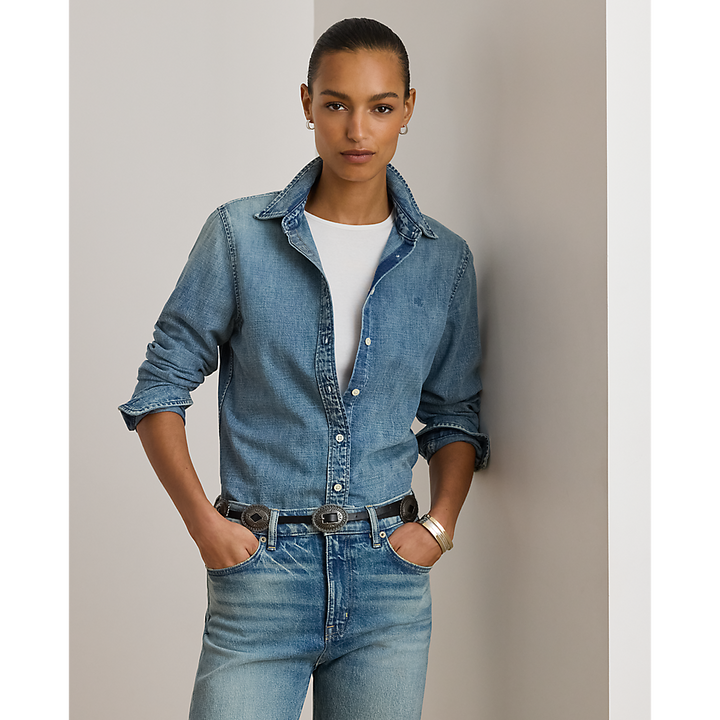 LRL Classic Fit Denim Shirt/Košulja 200P08166001