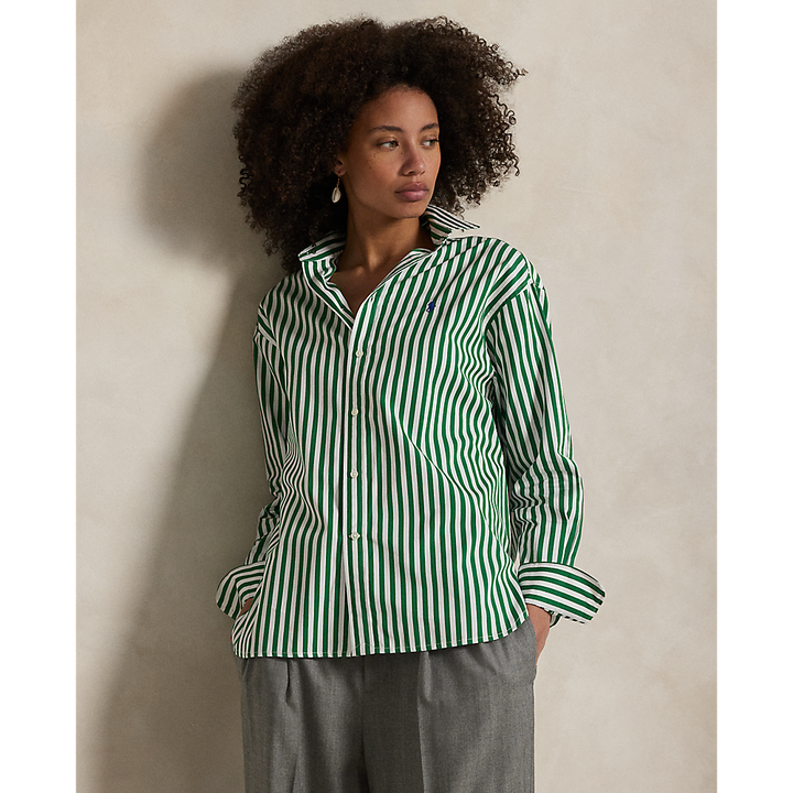 PRL Relaxed Fit Striped Cotton Shirt/Košulja 211910743029