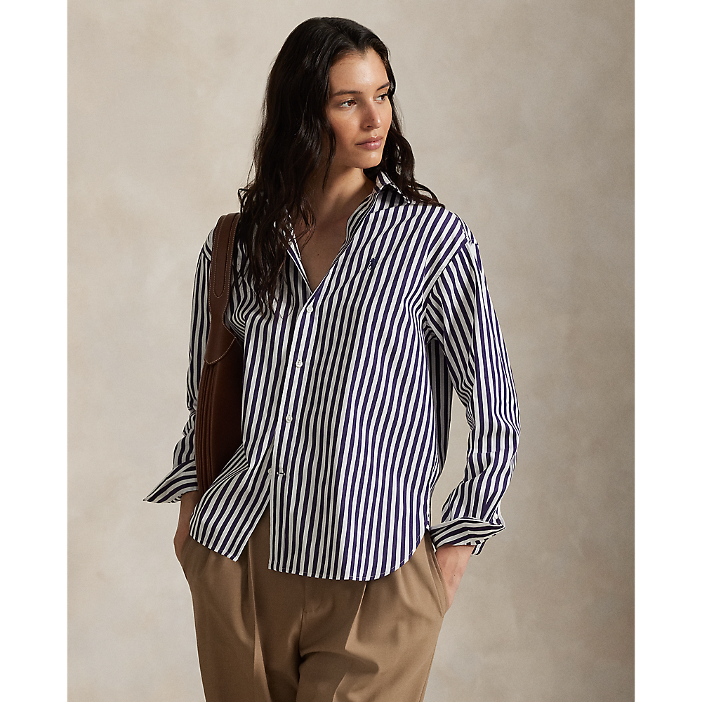 PRL Relaxed Fit Striped Cotton Shirt/Košulja 211910743030