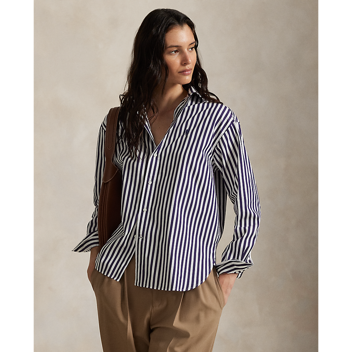 PRL Relaxed Fit Striped Cotton Shirt/Košulja 211910743030