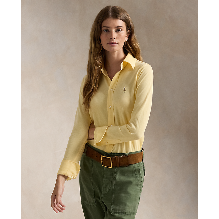 PRL Slim Fit Knit Cotton Oxford Shirt/Košulja 211924258008