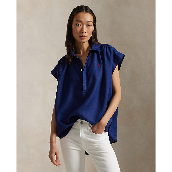 PRL Linen Popover Shirt/Košulja 211935131004