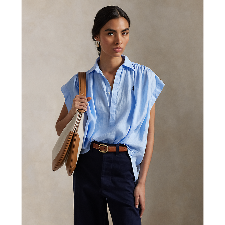 PRL Linen Popover Shirt/Košulja 211935131005