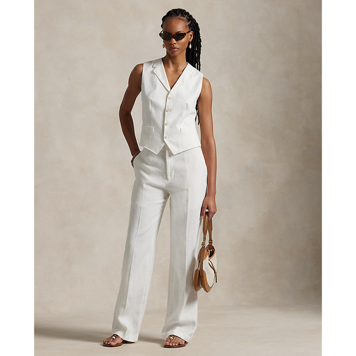 PRL Linen Relaxed Straight Trouser/Hlače 211935401001