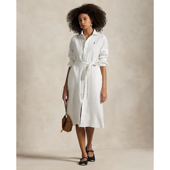 PRL Belted Linen Shirtdress/Haljina 211943992001