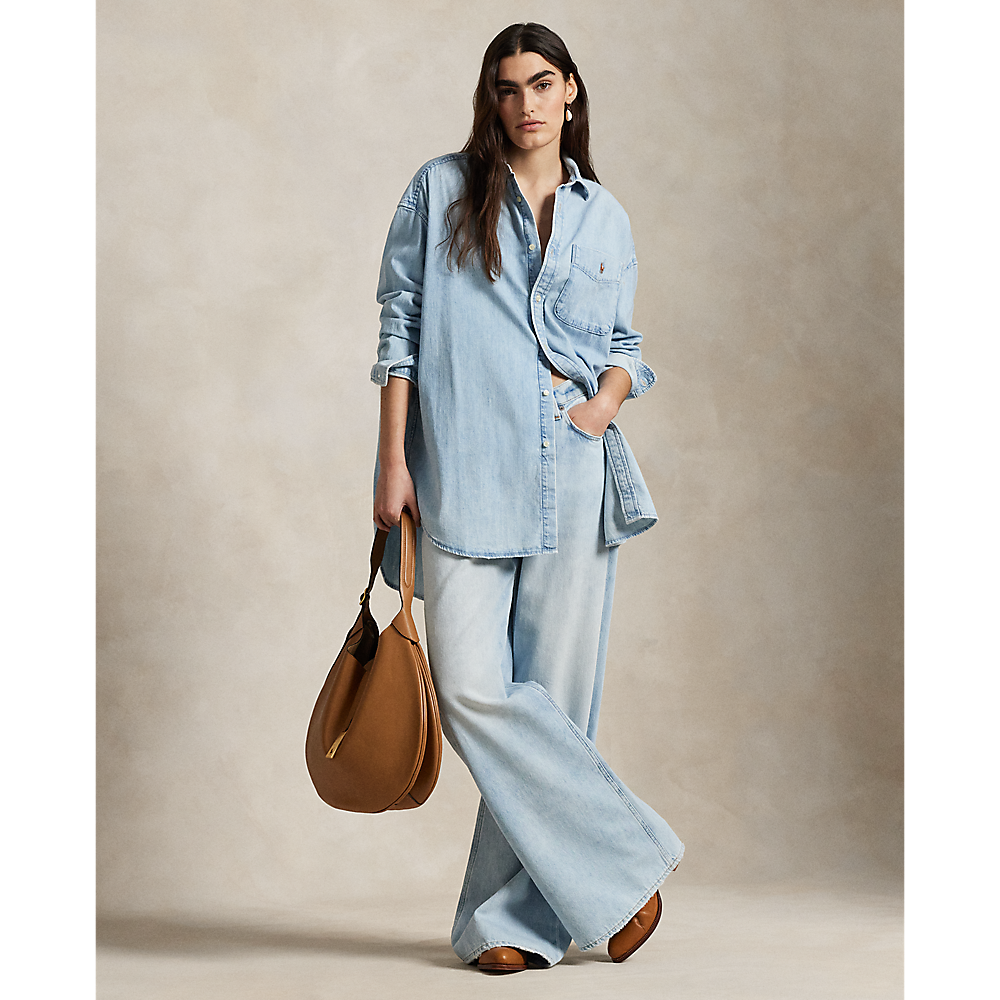 PRL High Rise Wide Leg Jean/ Traperice 211959043001